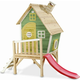 Exit Toys Lesena igralna hiška Fantasia 300 - Green