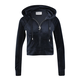 Juicy Couture Petite Jopa na zadrgo MADISON temno modra