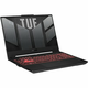 ASUS Laptop FA507NU-LP031 TUF Gaming A15 Laptop, 15.6, FHD, R7-7735HS, 16GB, SSD 512GB, GeForce RTX 4050, Sivi
