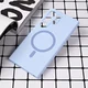Maska za telefon Magsafe Pure color za Samsung S928B Galaxy S24 Ultra svetlo, Plava