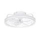 Aigostar - LED prigušiva stropni ventilator LED/40W/230V 2700-6500K + daljinski upravljač beli