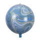 Prestige Orbz Folija balon Mermerni, Plavi, 56cm