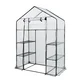 shumee Rastlinjak 143 x 73 x 195 cm, PVC folija, kovinska konstrukcija