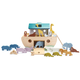 Drvena Noina arka sa životinjama Noahs Wooden Ark Tender Leaf Toys 10 parova životinja