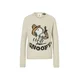 PRINCESS GOES HOLLYWOOD Pulover Snoopy Western Intari siva/črna/bela
