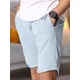 Sinsay - Slim fit šorts - bledoplavo