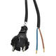 Solight Riječ Flexo kabel, 2x1,5mm2, gumena, crna, 5m [PF33]