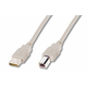 DIGITUS Kabel USB A-B 3m dvojno oklopljen siv (AK-300105-030-E)