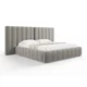 Postelja Beckley 112 (Bluvel 13) Zakonske, Siva, 140x200, Blago, Posteljno dno, 200x230x100cm