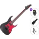 Ibanez GRG131DX-BKF SET Black Flat Električna kitara