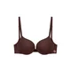 GOD SAVE QUEENS Nedrček Second Skin Ultimate Push-Up Bra čokolada