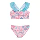 PLAYSHOES Bikini Schmetterlinge modra/nebeško modra/roza/malina
