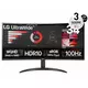 LG monitor 34WR50QK-B.AEU 34/VA,21:9,zakrivljen/3440x1440/100Hz/5ms GtG/HDMIx2,DP/crna