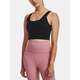 Under Armour Majica brez rokavov Meridian Fitted Crop Tank-BLK