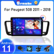 Srnubi Android 11 Car Radio for Peugeot 508 2011 – 2015 2016 2017 2018 Multimedia Video Player 2 Din Carplay GPS Speakers DVD