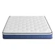 Songmics Vzmetnica žepkasta vzmet gel spominska pena 90x200x25 cm modra