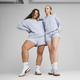 Womens Puma ESS Small No. 1 Logo 4 Shorts, Blue, Size M, Clothing