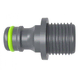 Adapter za pipo z zunanjim navojem 1/2 STALCO GARDEN iz plastike