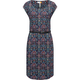 Ragwear Obleka Lilithe Ikat temno modra/roza