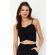 Trendyol Black Woven Blouse Trousers Set