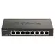 D-Link DGS-1100-08PV2 network switch Managed L2/L3 Gigabit Ethernet (10/100/1000) Power over Ethernet (PoE) Black