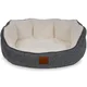 Paws & Whiskers Krevet za ljubimce Coco, 45 × 50 × 10 cm, Sivo-beli