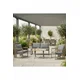 HANAH HOME Baštenska garnitura Fatsa 2+1+1 Grey