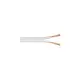 MicroConnect Zvočniški kabel, 25m, 2x1,5mm2, bel