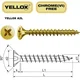 Vijak z vgr.gl. SPAX 3.5 x 20 CN, pozidriv 2 Yellox