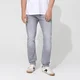 Slim fit farmerke sa efektom izbledelosti
