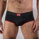 MACHO MS24A SLIP BRIEF DARK RED