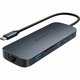 HyperDrive HyperDrive Next 11-Port USB-C Hub 2xHDMI/4K60Hz/SD/mSD/PD 3.1 140W power pass-through/miniJack