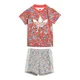 adidas Komplet majica in kratke hlače Liberty London JY3016 Rdeča Regular Fit