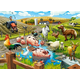 Castorland Puzzle Življenje na kmetiji 70 kosov