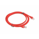 Lanberg UTP Cat.5e patchcord 2m rdeč