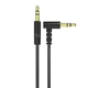 Dudao AUX L11 mini vtični avdio kabel črne barve