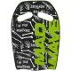 Mad wave ergo kickboard printed črna/zelena