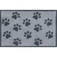 wash+dry PREDPRAŽNIK Paws Grey 40/60 cm potiskano siva