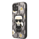 Karl Lagerfeld Originalen ovitek iPhone 13 6.1 - Karl Ikonik - siv ovitek - KLHCP13MPMNFIK1