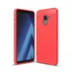 Maska Silicone Defender za Samsung A8 Plus/A730 (2018) crvena.