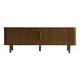 Rjava TV omarica v hrastovem dekorju 56x160 cm Cavo – Unique Furniture