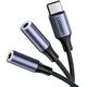 UGREEN USB-C kabl, M. na 2 x Audio 3.5mm