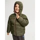 Sinsay - Jakna puffer sa kapuljacom i reflektujućim detaljima - khaki