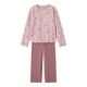 NAME IT Pižama  mauve / pastelno lila / roza / bela