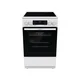 GORENJE Električni šporet GECS5C70WA crno-beli