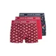 JACK & JONES Boksarice JACEDDIE XMAS mornarska/rdeča/bela