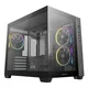 DeepCool Kućište CG330, ARGB 3F, R-CG330-BKNGM3-G, Crno
