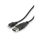 ROLINE Roline USB kabel USB 2.0 USB-A vtič\, USB-mikro-B vtič 3.00 m črna zaščiten 11.02.8755, (20416905)