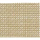 APS PVC pogrinjek 45x33 cm, bež, široki trakovi (6 kos)