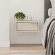Hanah Home Noćni stočić, 40x18.8x30cm, Pesak